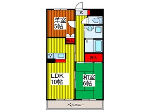 南平台の物件間取画像